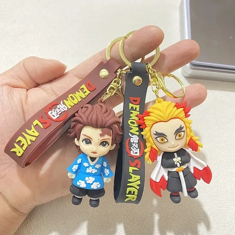 Nuovo anime ghost blade portachiavi carbone Zhilang cartoon bag auto chiave decorazione accessori regalo per gli amanti degli anime.