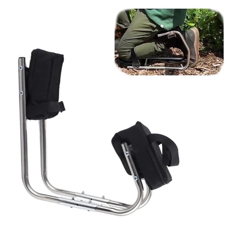 Sedile per ginocchio da giardino portatile che protegge le ginocchia Sgabello da giardino Sedia Indossabile per ginocchio da giardino Strumenti per risparmiare manodopera per lavori agricoli