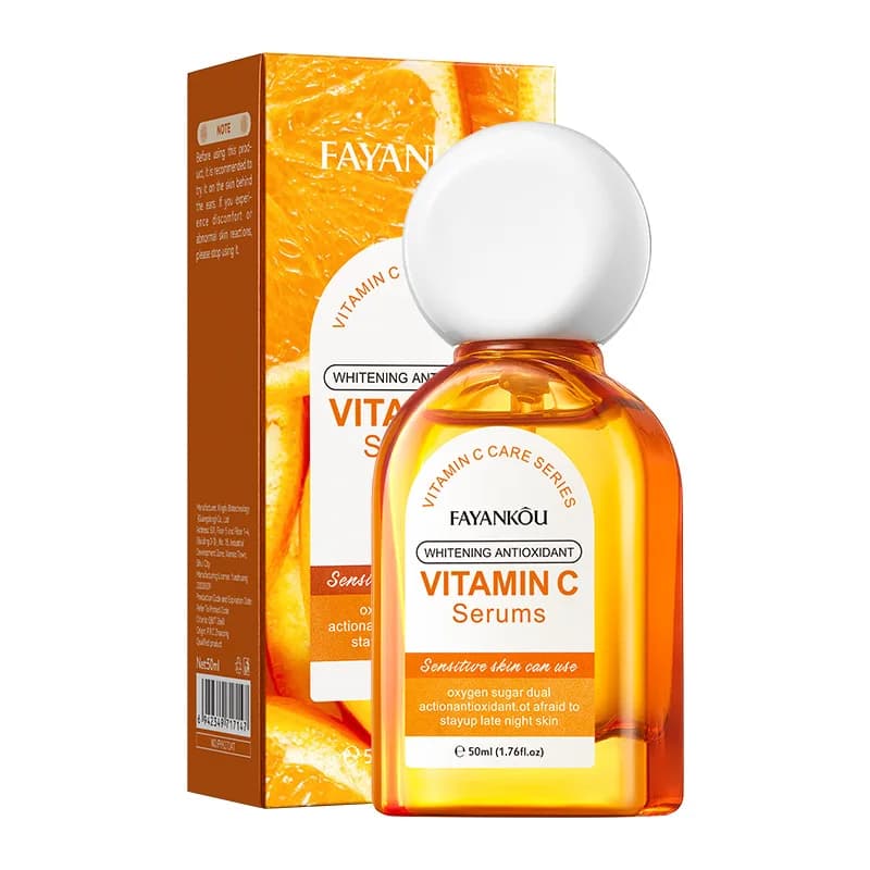 Vitamin C Serum for Face Whitening, Lighting and Nutrient serum, Removal Macchie Scure, Antioxidant, Korean Skin Care Products