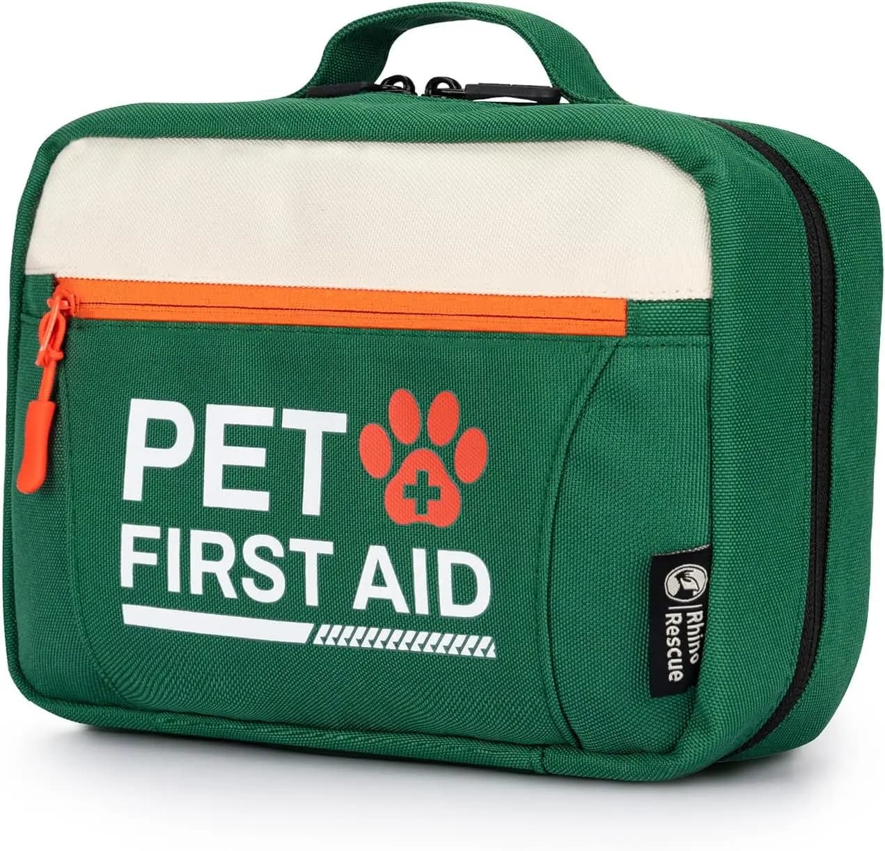 Kit di pronto soccorso per animali domestici per cani e gatti, forniture mediche di emergenza con termometro e stivaletti per casa, escursionismo, viaggi