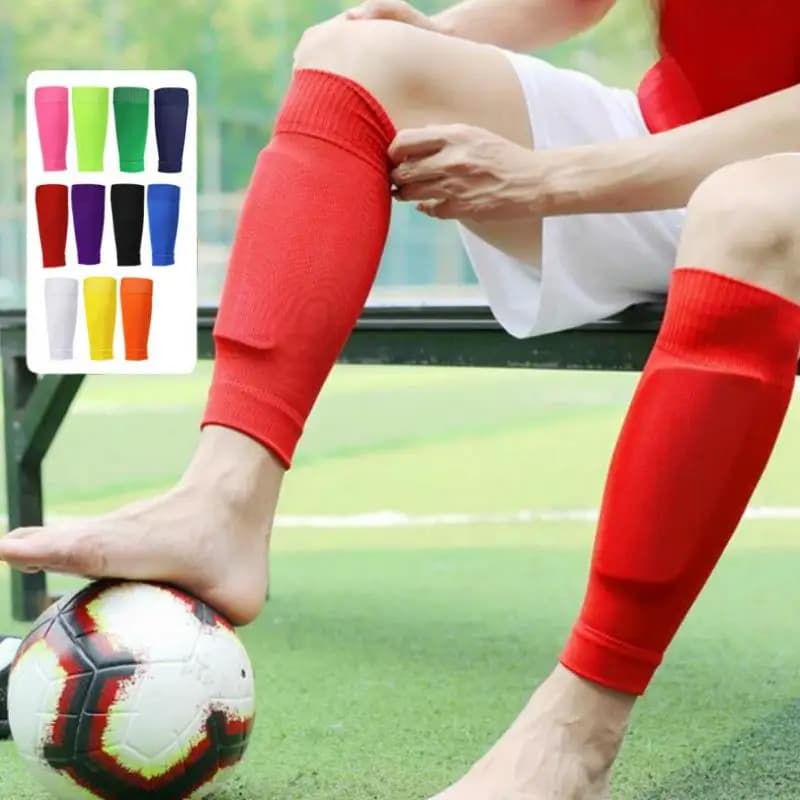Calzini da calcio traspiranti Protezioni da calcio Calzini da calcio lunghi Protezione per i piedi Calzini fissi Calzini protettivi per polpacci da esterno