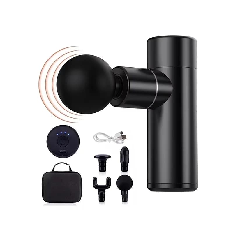Competitive Price New Design Electric Mini Metal Muscle Massage Gun Professional Body Messaging Gun Custom Logo Massage Gun
