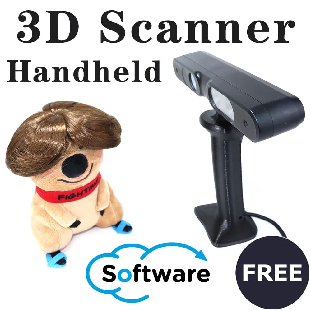 3D Portable 3D Print 3D Object Scanner for 3D Printer Stereo Module for 3D Modeling Machine DIY RGBD Camera Depth Sensor