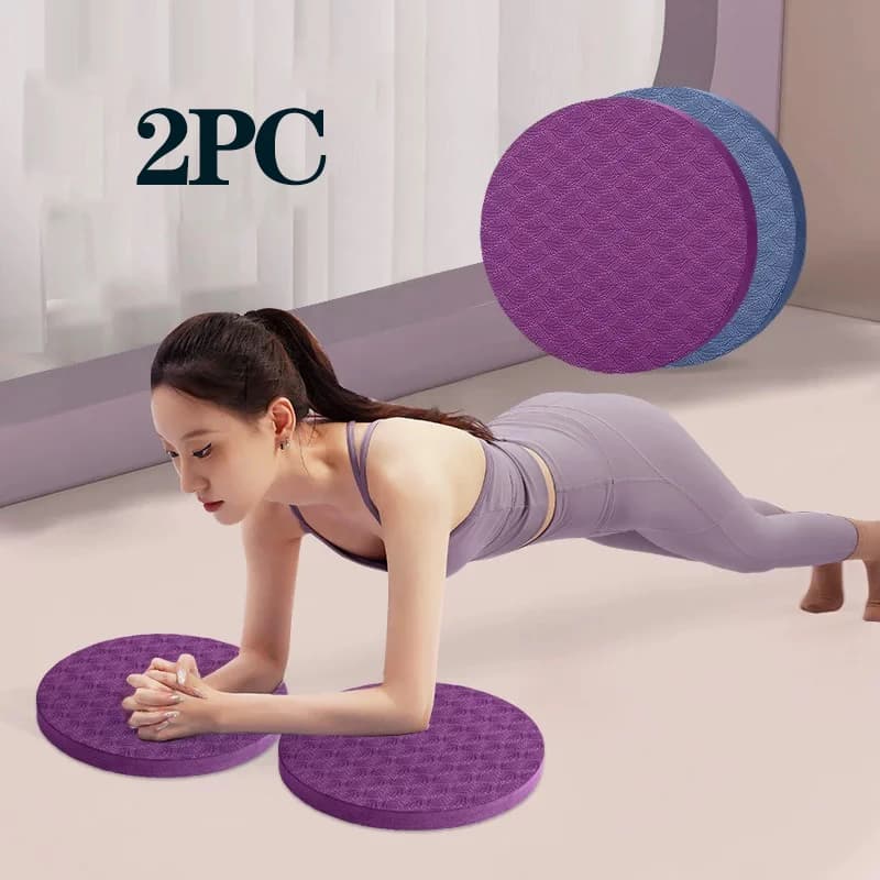 Ginocchiere per yoga Confezione da 2 Cuscini per ginocchia per yoga Cuscinetti per esercizi spessi per ginocchia Gomiti Polsi Mani Testa Schiuma Pilates Ginocchiere Palestra