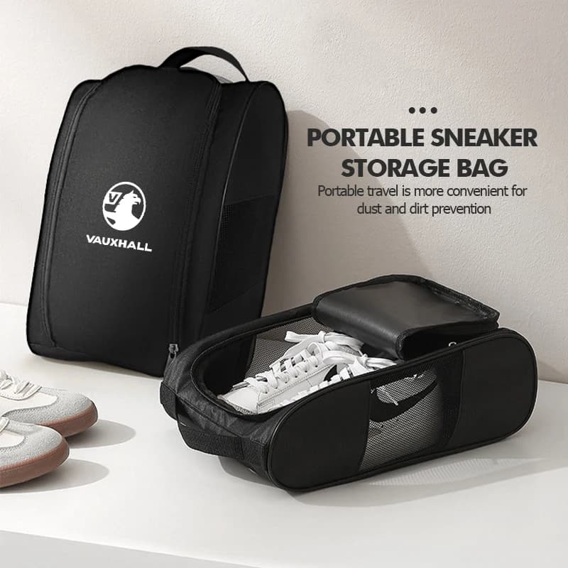 Car Storage Bag Travel Outing Shoe Logo Sneaker Organzier Box For Vauxhall VXR Astra Tigra Corsa D Astra G J H