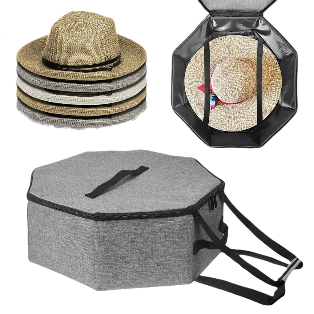Custodia per cappelli da cowboy Cappelli Scatole per cappelli Safe And On Go per donne Custodia per cappelli da viaggio
