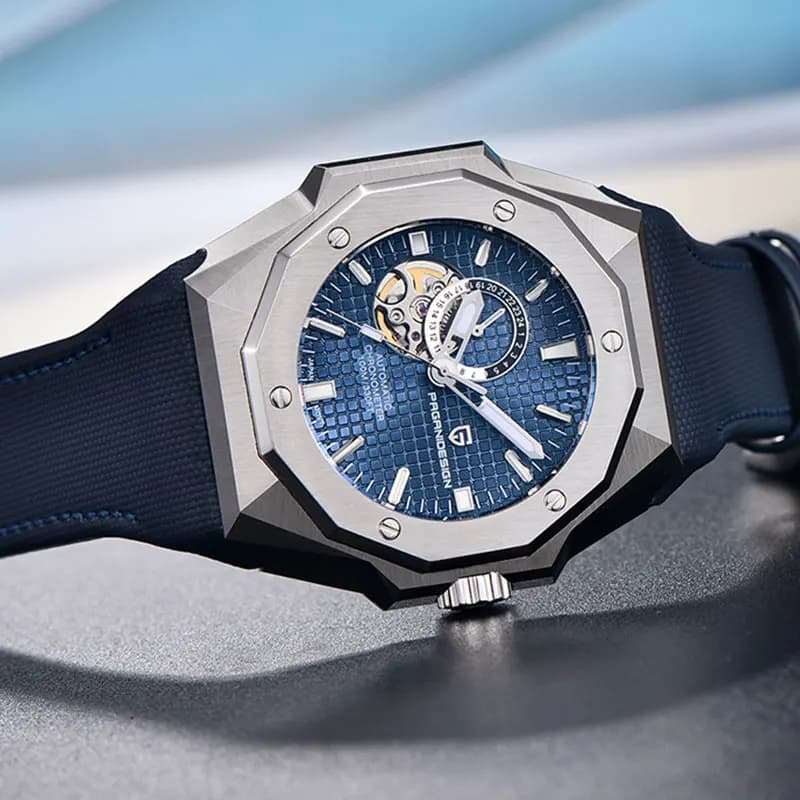PAGANI DESIGN Nuovo NH39 Orologio meccanico 42mm Orologio da polso automatico da uomo Vetro zaffiro 100M Orologio impermeabile per uomo Reloj Hombre