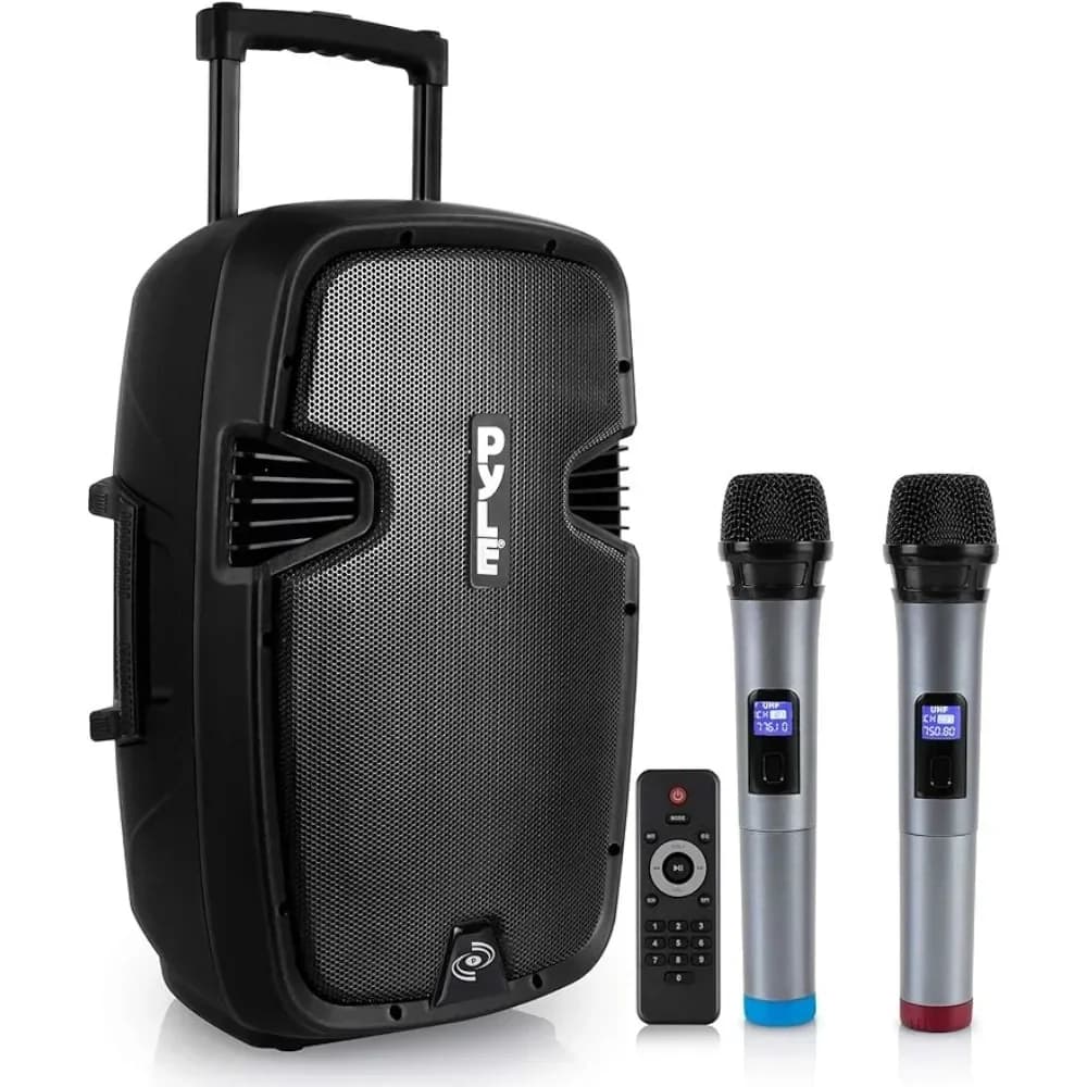 % Bluetooth compatible speaker with 1600 W power supply