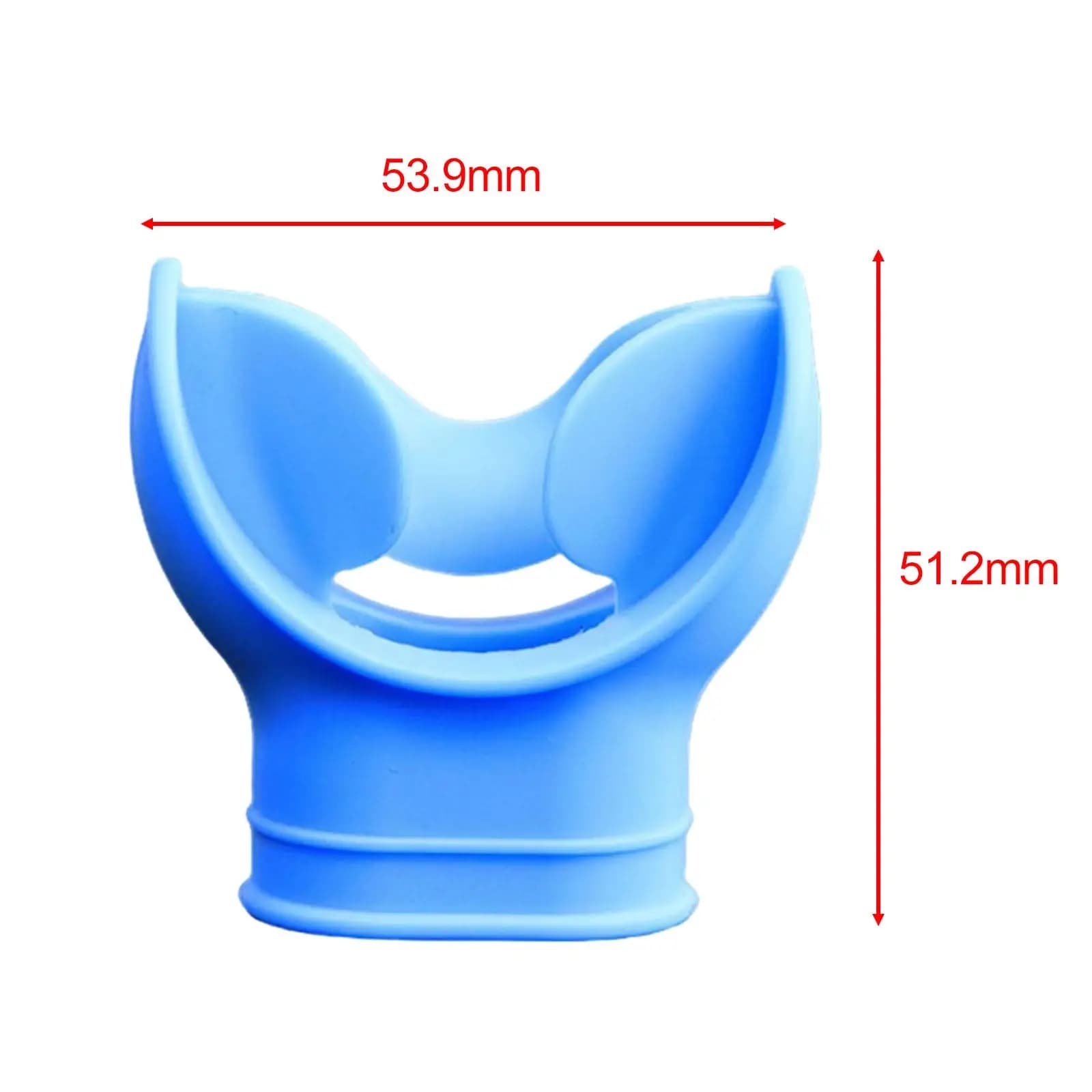Universal Silicone Scuba Mouthpiece Comfort Bite Snorkeling Regulator Dive Accessories for Equipment Repair