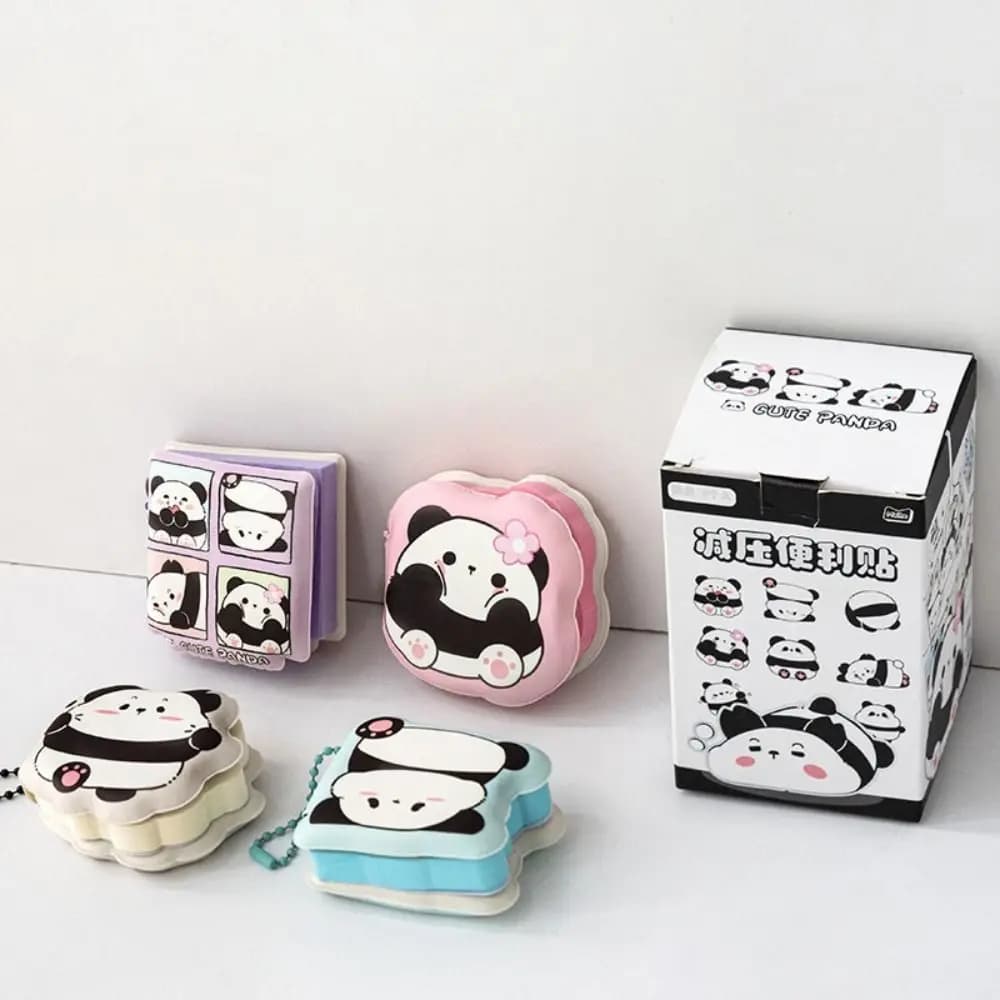 1pc Cartoon Mini Planner Notebook Kawaii Diary Notepad Sticky Note Cute Key Chain cancelleria per studenti materiale scolastico portatile