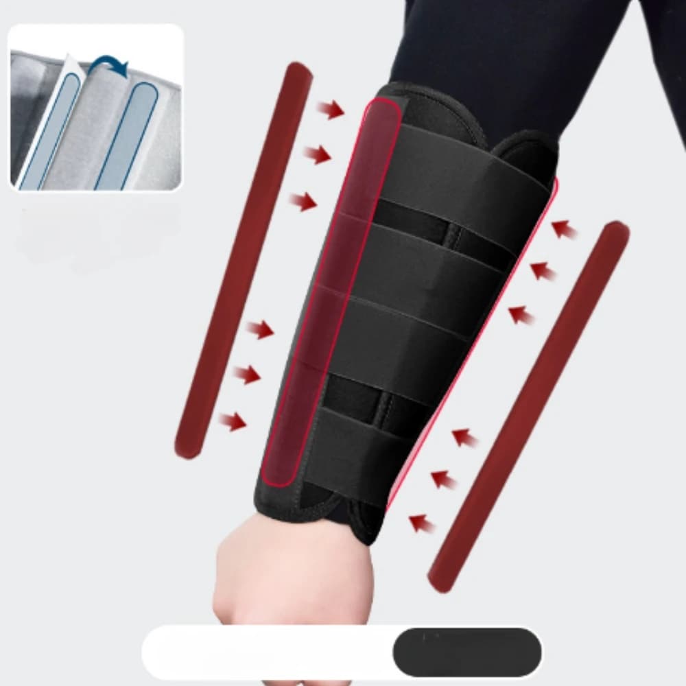 Supporto per avambraccio da polso Brace distorsioni traspiranti stecca per avambraccio protezioni mediche fratture articolari Fix Tunnel carpale portatile