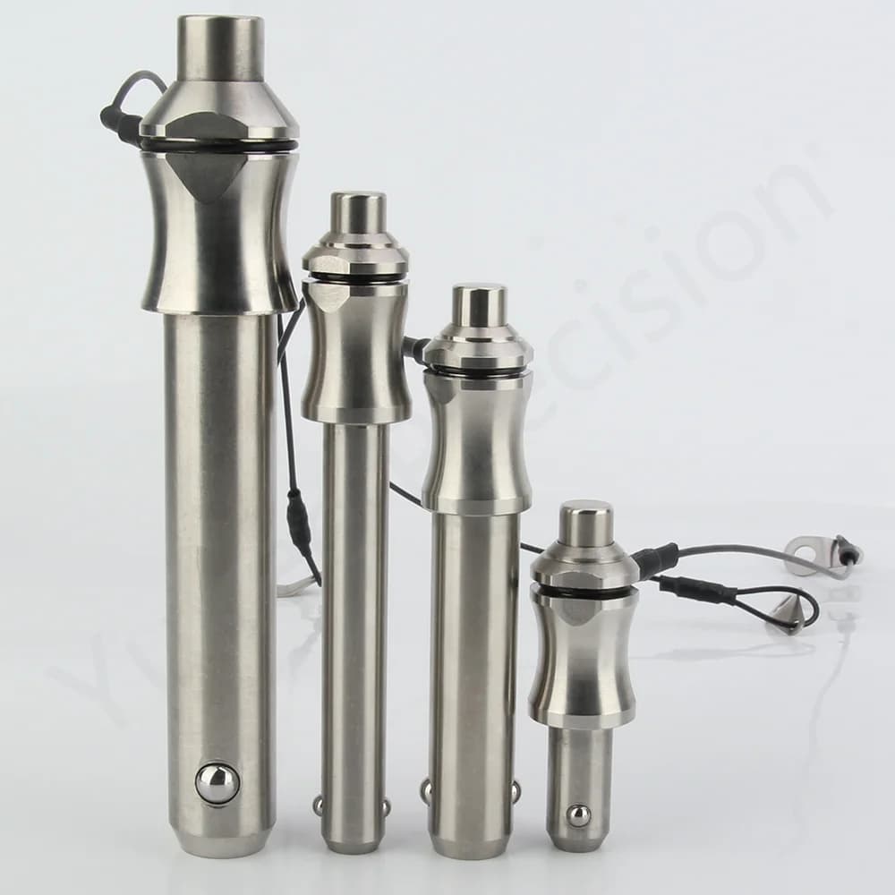 YK113 vendita di fabbrica perno a sgancio rapido di grandi dimensioni perno superiore Bimini in acciaio inossidabile con diametro della corda 5 ~ 25mm Hardware marino