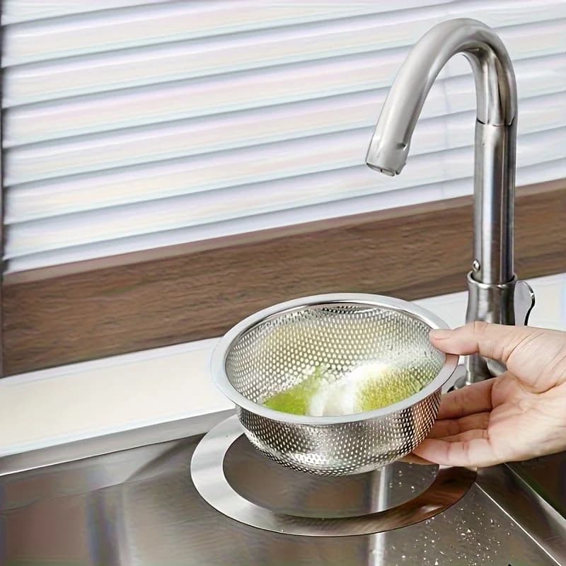 Cestello Filtro per Lavello a Rete a Forma di Cigno Migliorato, Ultimo Filtro Angolare per Lavello, Cestello Filtro da Appendere al Rubinetto, Filtro per Rifiuti da Cucina