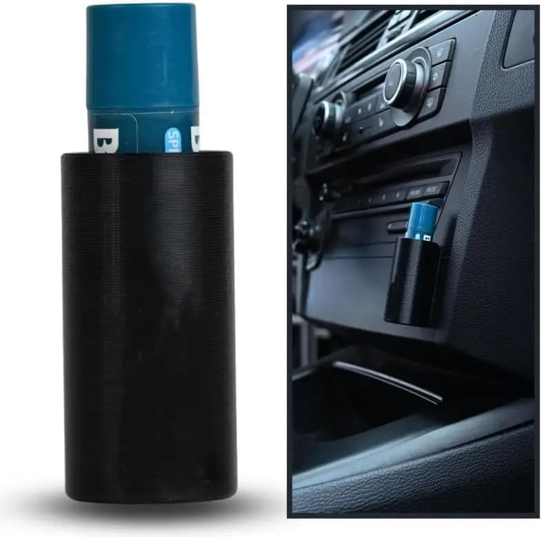 Porta rossetto universale in silicone per auto - Organizzatore portatile per piccoli oggetti e cosmetici