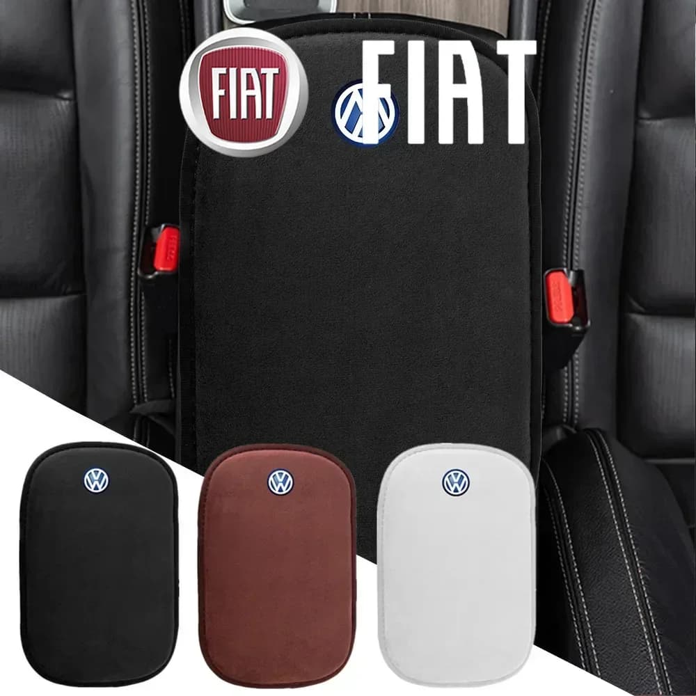 Nuove Coperture Universali per Braccioli Auto, Cuscinetti per Console Centrale e Sedili per Volkswagen VW Passat Golf Tiguan B5 B6 B7 CC
