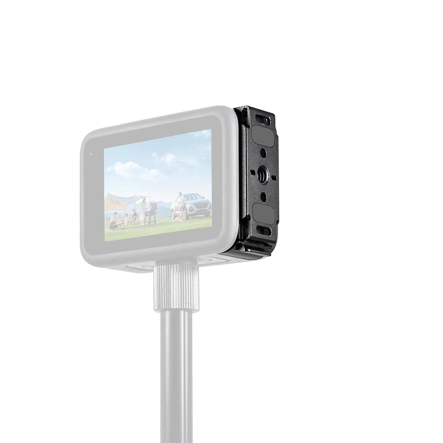 Coperchio laterale batteria a sgancio rapido Staffa di ripresa verticale magnetica Supporto impermeabile per Gopro 13 12 11 10 9 8 Action Camera