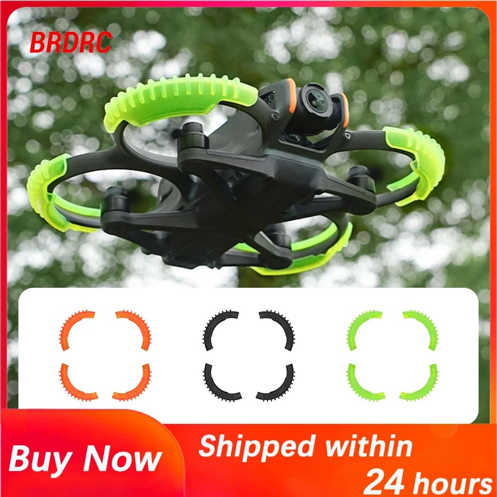 BRDRC Leggero Protezione Elica Paraurti Per DJI Avata 2 Drone Elica Anti-collisione Paraurti Protezione Impatto Drone Accessorio