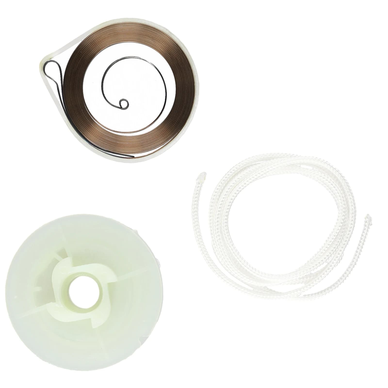 Kit di Avviamento a Strappo con Corda a Molla e Puleggia ROTOR per Motoseghe Cinesi da 45cc e 52cc