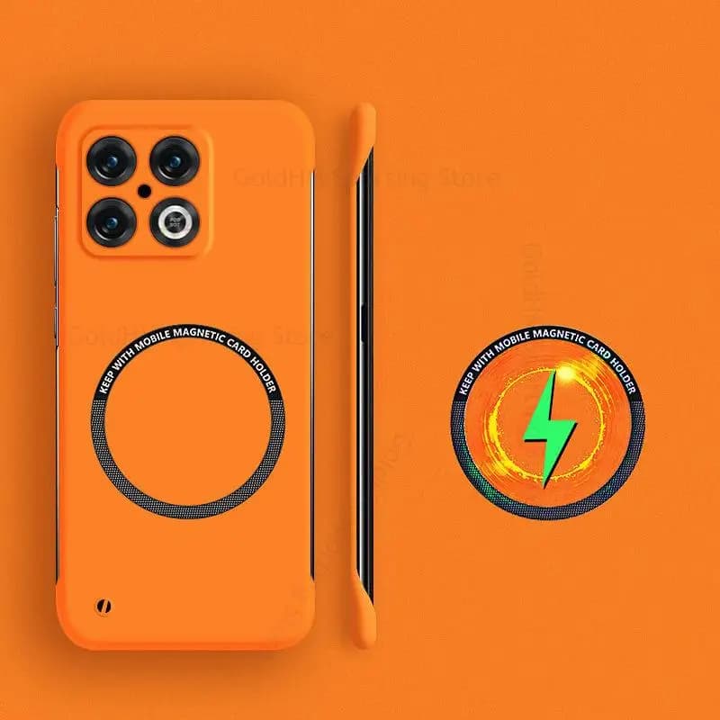 Capa Per OnePlus 11 10 Pro 10R Per Magsafe Custodia magnetica senza telaio Per One Plus Ace Racing 9RT 9R 9 10 Pro Magsafing Copertura opaca