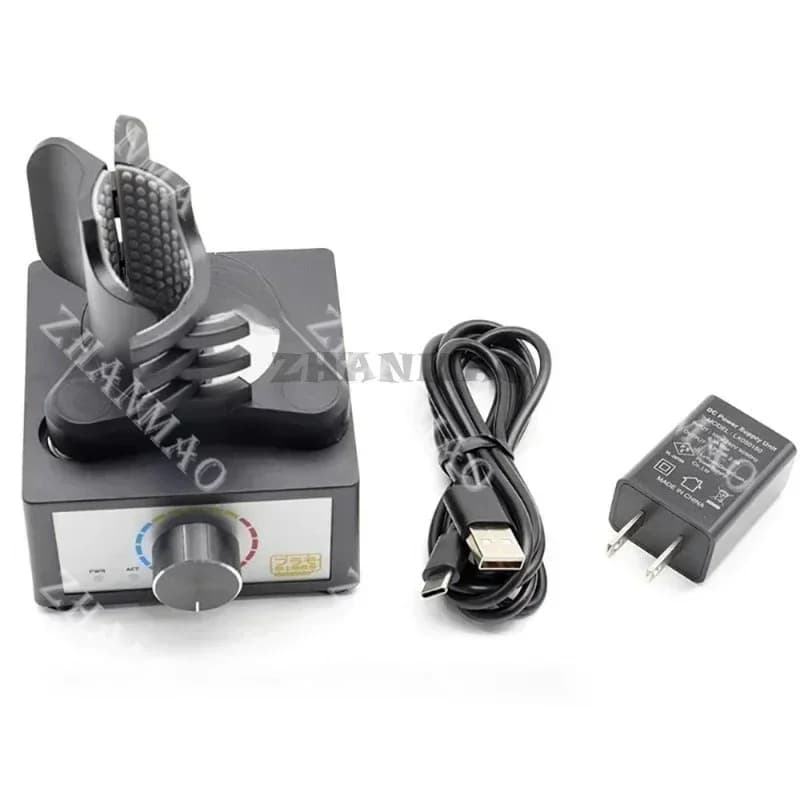 100-240V Eddy Current Mixer, Electric Paint Mixer with Adjustable Speed, Mini Desktop Mixer, DIY Hobby Model Making Tool PMKJ020