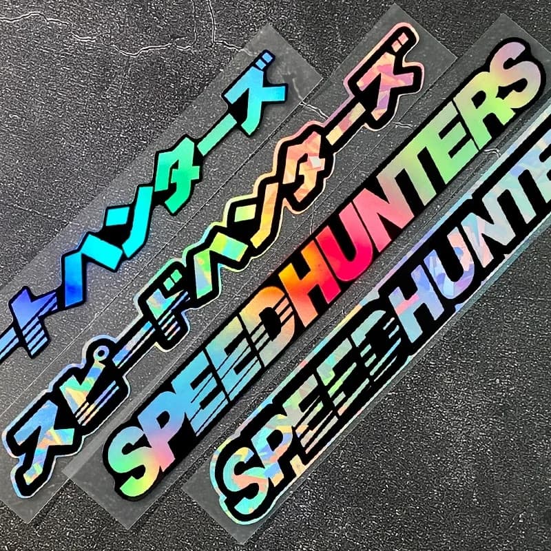 Speedhunter JDM Vinyl Decals 1PC Waterproof Universal Stickers for Motorcycle Helmet Tank Windshield Bike Scooter Ornament