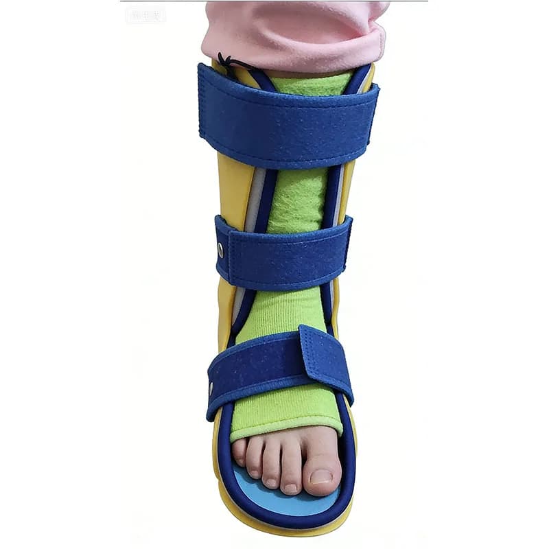 1 Paio di Supporti per Caviglia per Bambini - Tutore Ortopedico AFO con Fodera Morbida - Per Riabilitazione di Fratture alla Caviglia e alle Gambe Inferiori