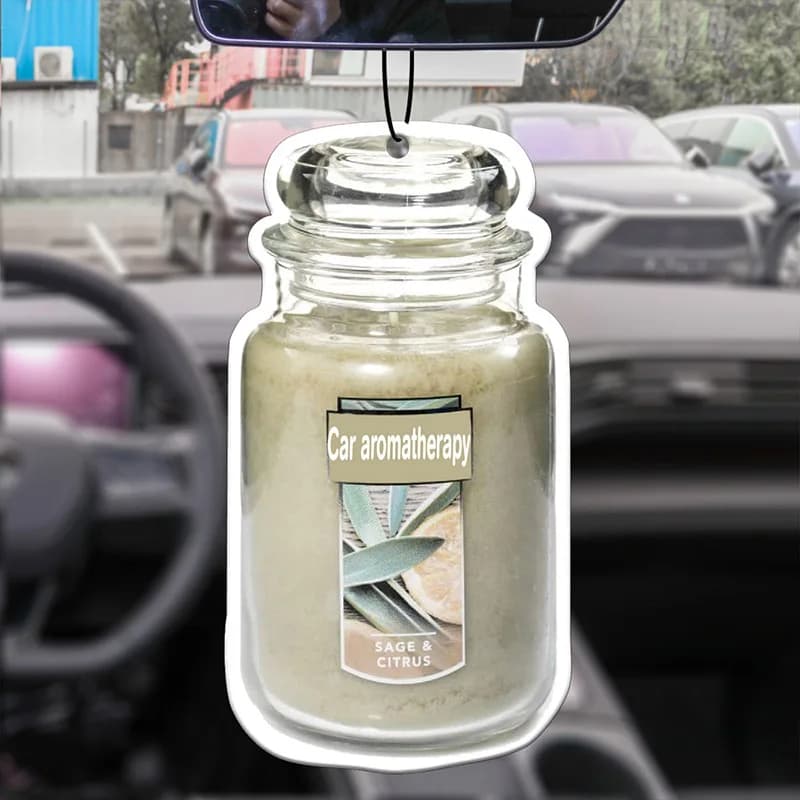 Auto aromatherapy perfume deodorant for animated environments Japanese Anime mirror retrovisore fragrance wc pendant fresh citrus