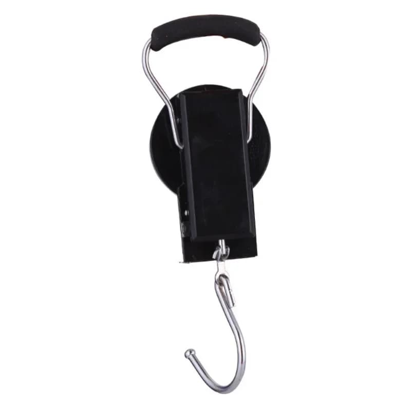 Puntatore per bilancia Misuratore dell'equilibrio da viaggio portatile Pesatura per bagagli Metro a nastro da cucina portatile Steelyard