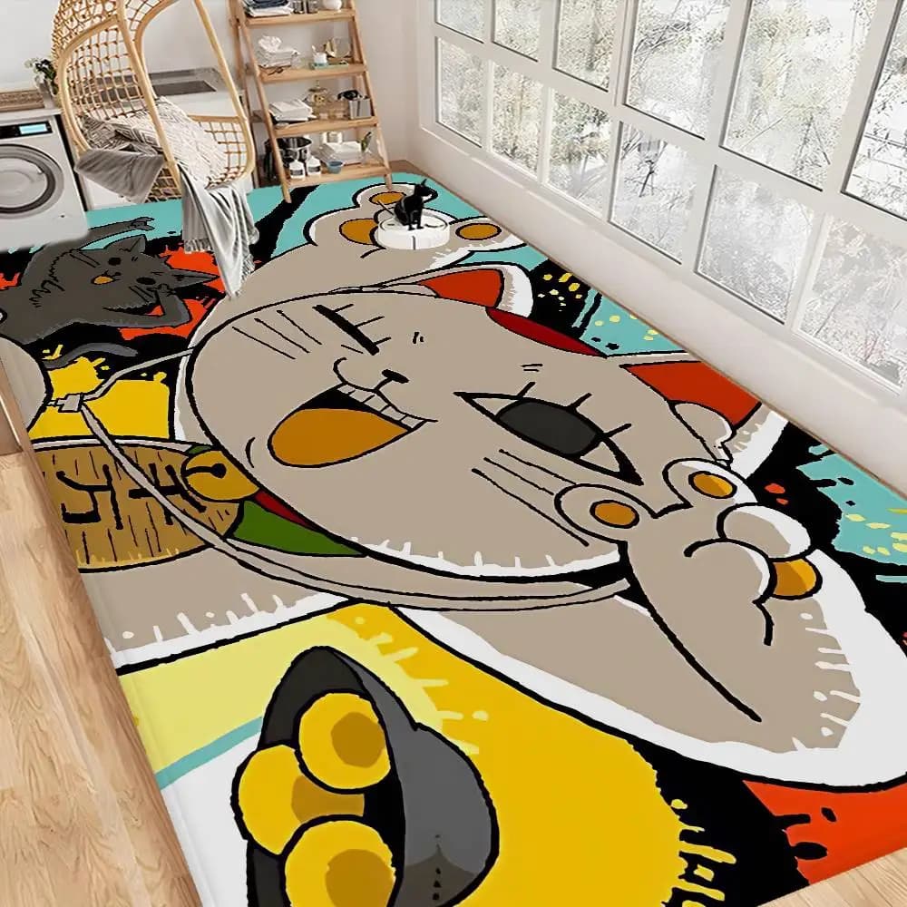 Tappeto da bagno ANIME D-Dandadan T-turbo Baba antiscivolo, assorbente, a striscia lunga, cuscino per camera da letto, zerbino di benvenuto