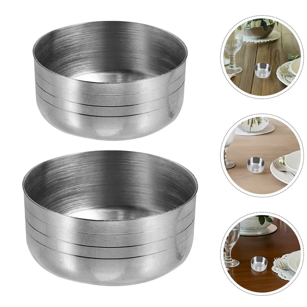 2Pcs Premium Stainless Steel Mixing Shaker Lid for Cocktails Milk Tea Beverages Spillproof Bar Accessories Drink Making Tools