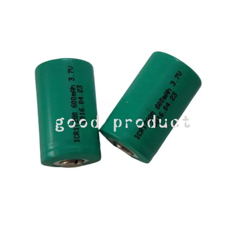 Batteria al litio 17280 che carica spazzolino elettrico ICR17280 MN con mirino laser da 3,7 V 600 mAh