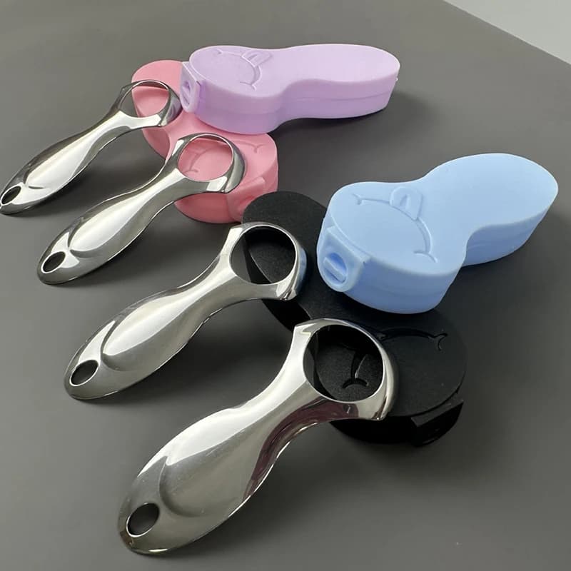 Mini raschietto per lingua pulitore raschietti strumento per spazzole raschiatura per bocca in metallo pulizia adulti Breath Tounge Dental Bad For Care