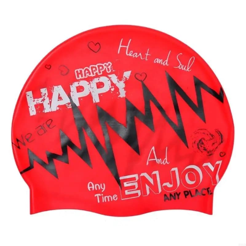 Cappello da piscina in silicone flessibile impermeabile da uomo per donna Protezione per capelli Cuffia da nuoto per piscina per
