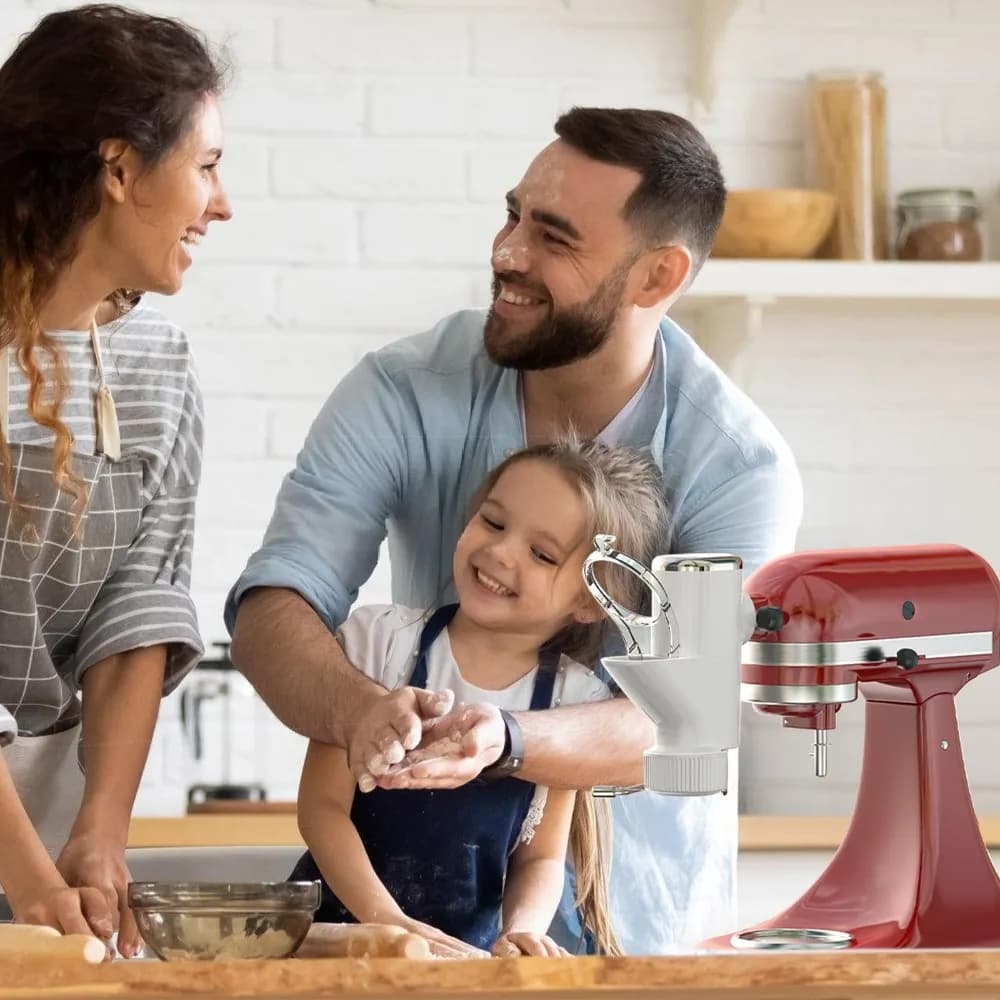 Accessorio per Macchina per Pasta Gourmet Compatibile con Impastatrice KitchenAid