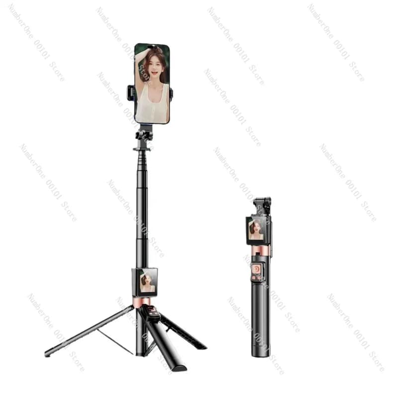 Supporto video per streaming live estensibile integrato con selfie stick per proiezione su schermo