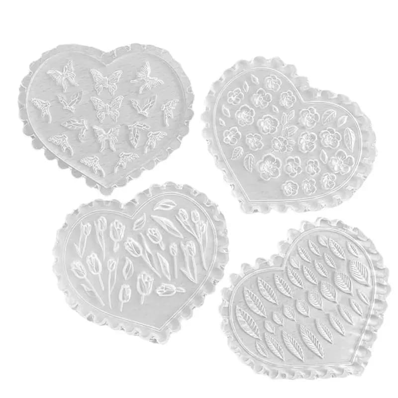Lightweight Spring Polymer Clay Molds,Polymer Clay Silicone Molds,Flower Polymer Clay Molds,Earring Molds For Polymer Clay