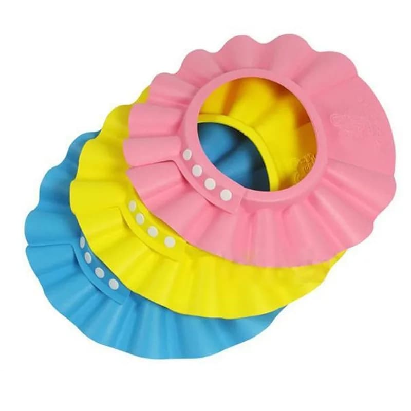 2024 Children's Adjustable Shower Hat Shampoo Children's Shower Head for Hairwashing Direct visor Baby Care Carpet Protector