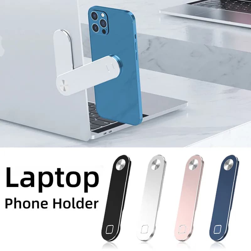 Supporto per schermo portatile Supporto pieghevole magnetico Supporto laterale per tablet Supporto per telefono Display regolabile Staffa da tavolo