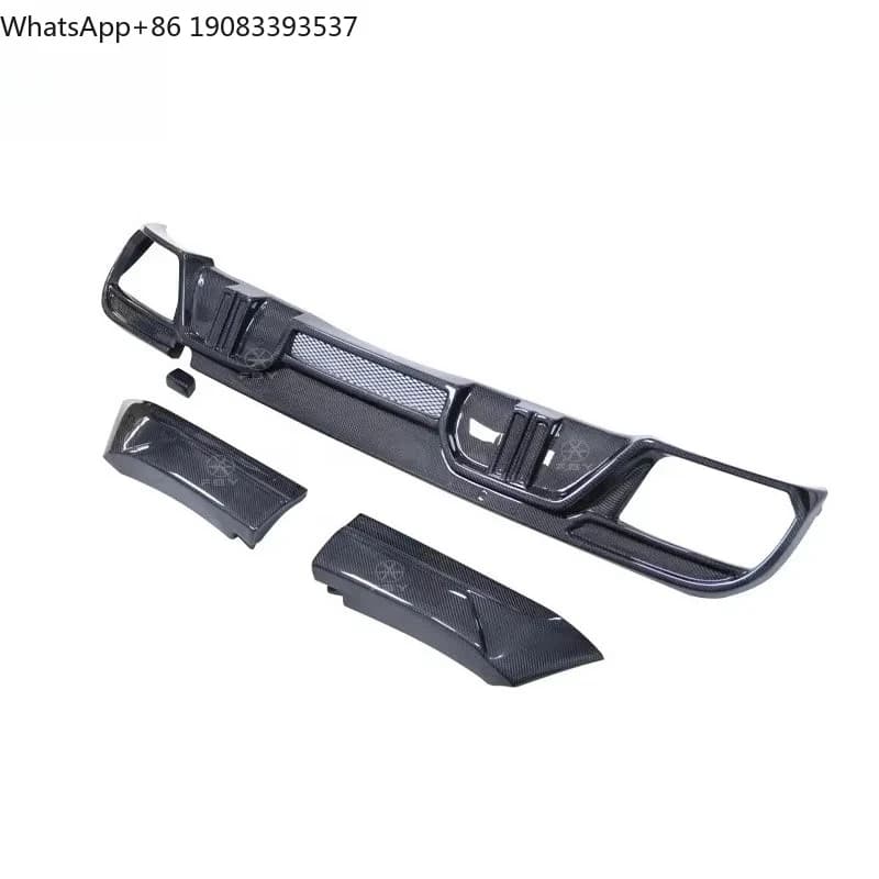 High Quality LD Style Carbon Fiber Rear Diffuser for BMW F95 X5M X5Competition Rear Bumper Lower Lip