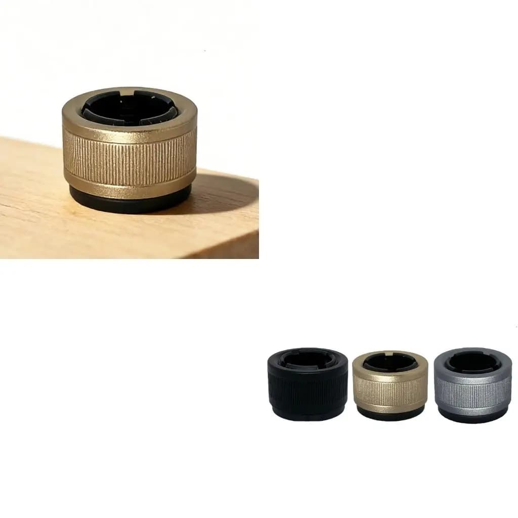Universal 17mm Ball Head Adapter Nut Metal Tightening Nut for Car Phone Holder Mounts Tablet Camera Stands