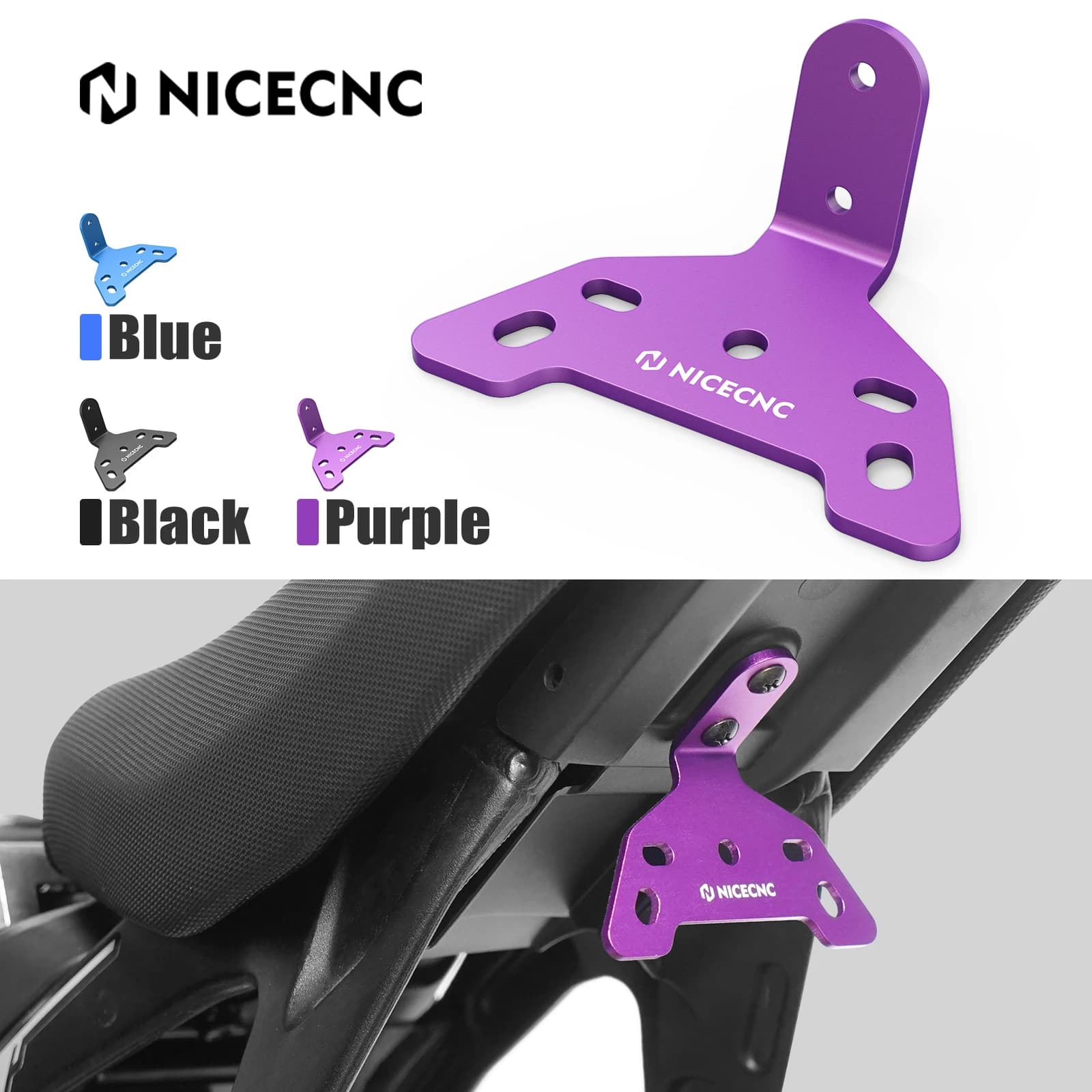 NICECNC For Surron Electric Bike Rear Mounting Bracket For Surron Light Bee XS L1E Segway X160 X260