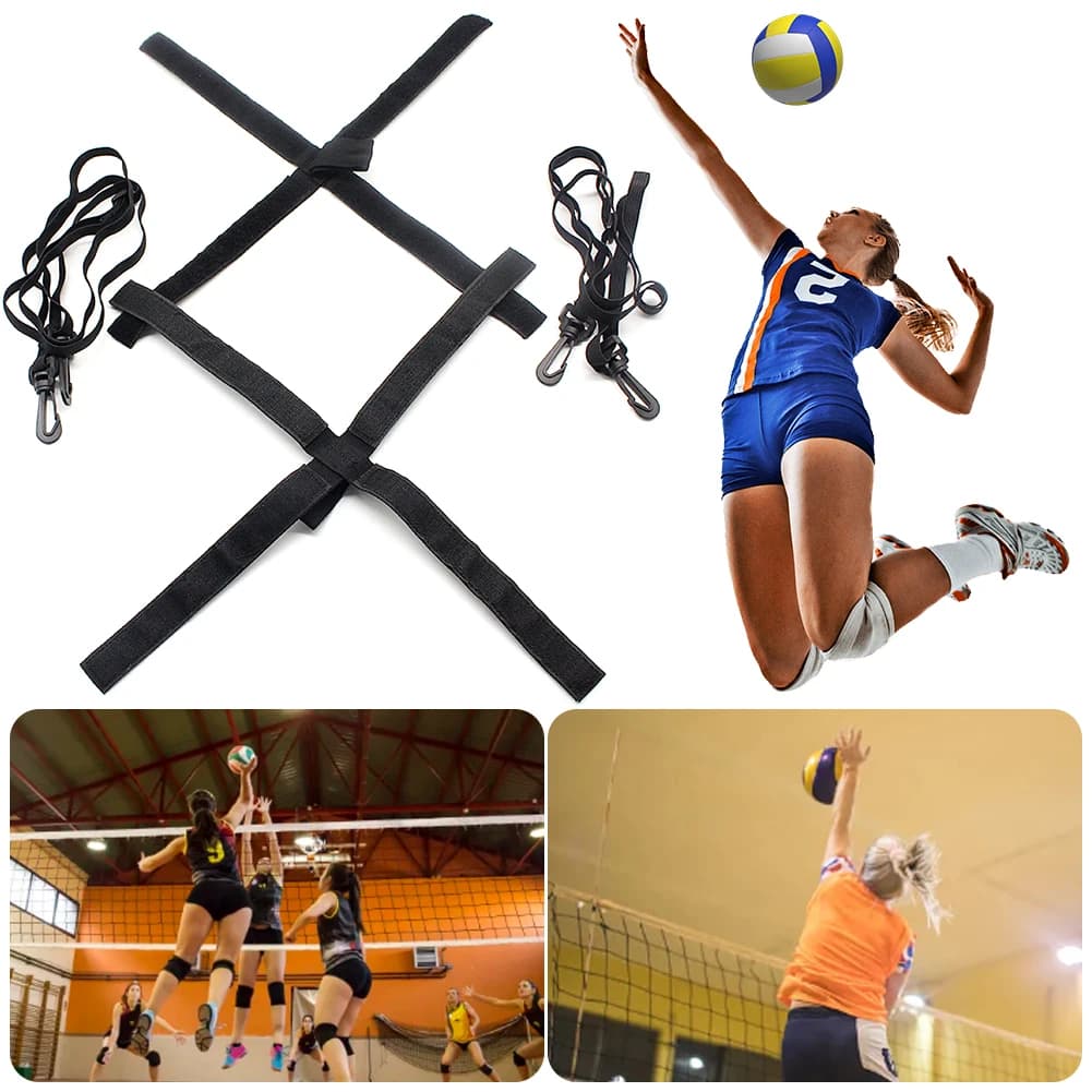 Attrezzatura Regolabile per Allenamento di Pallavolo, Migliora la Meccanica del Movimento del Braccio, Potenza dello Schiacciata, Trainer per Servizio Individuale, Allenatore per Attacco in Pallavolo