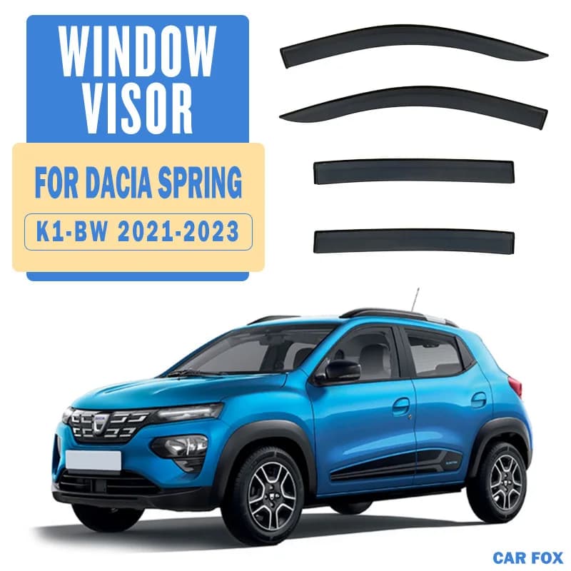 Per RENAULT Dacia Primavera Elettrica 2021 + Finestra di Automobile Visiera Tenda Shelter Parabrezza Finestrino Laterale Pioggia Parasole Accessori Auto