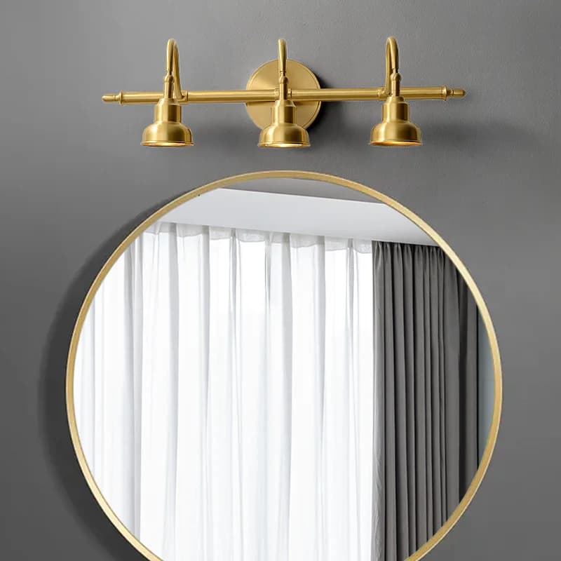 Faro a specchio, lampada speciale per il trucco, specchio per WC, specchio per il bagno