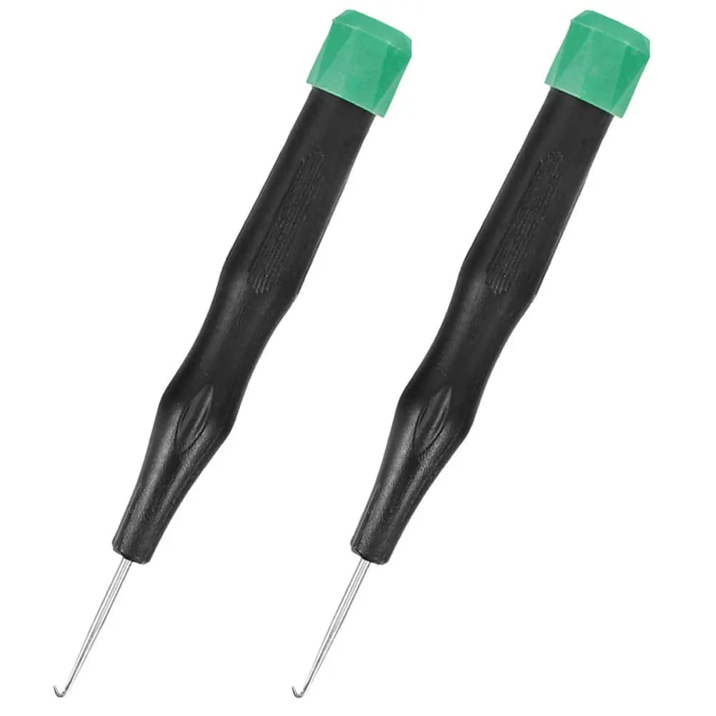 Set di 2 Ganci per Incordatura Racchette Sportive, Accessori per Macchine Incordatrici di Badminton e Tennis, Impugnatura Comoda e Durevole