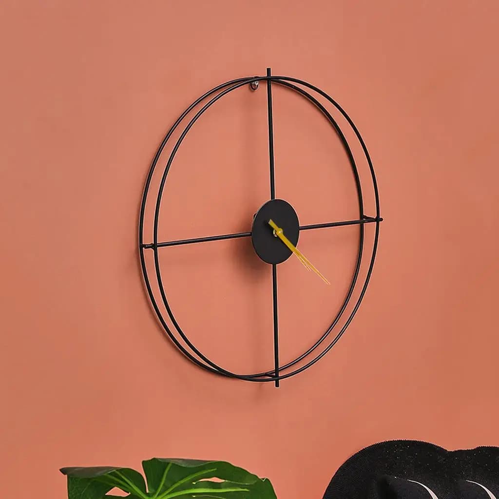 Wall Clock in Chic, Battery, 3D, Unique Modern Style for Interior
