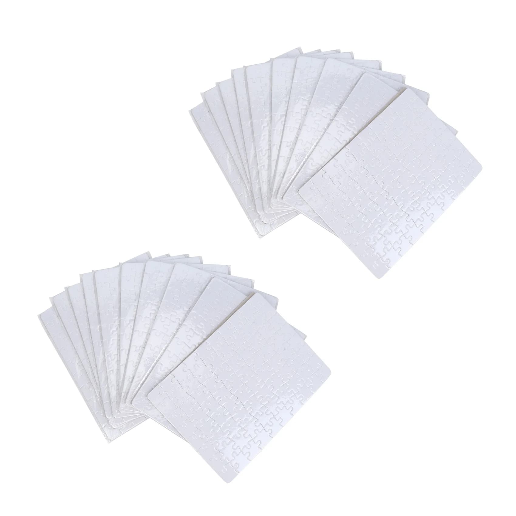 CYGJ-Sublimation Blank Puzzle 20Pcs/Lot DIY Craft A5 Jigsaw Puzzle For Sublimation Ink Transfer