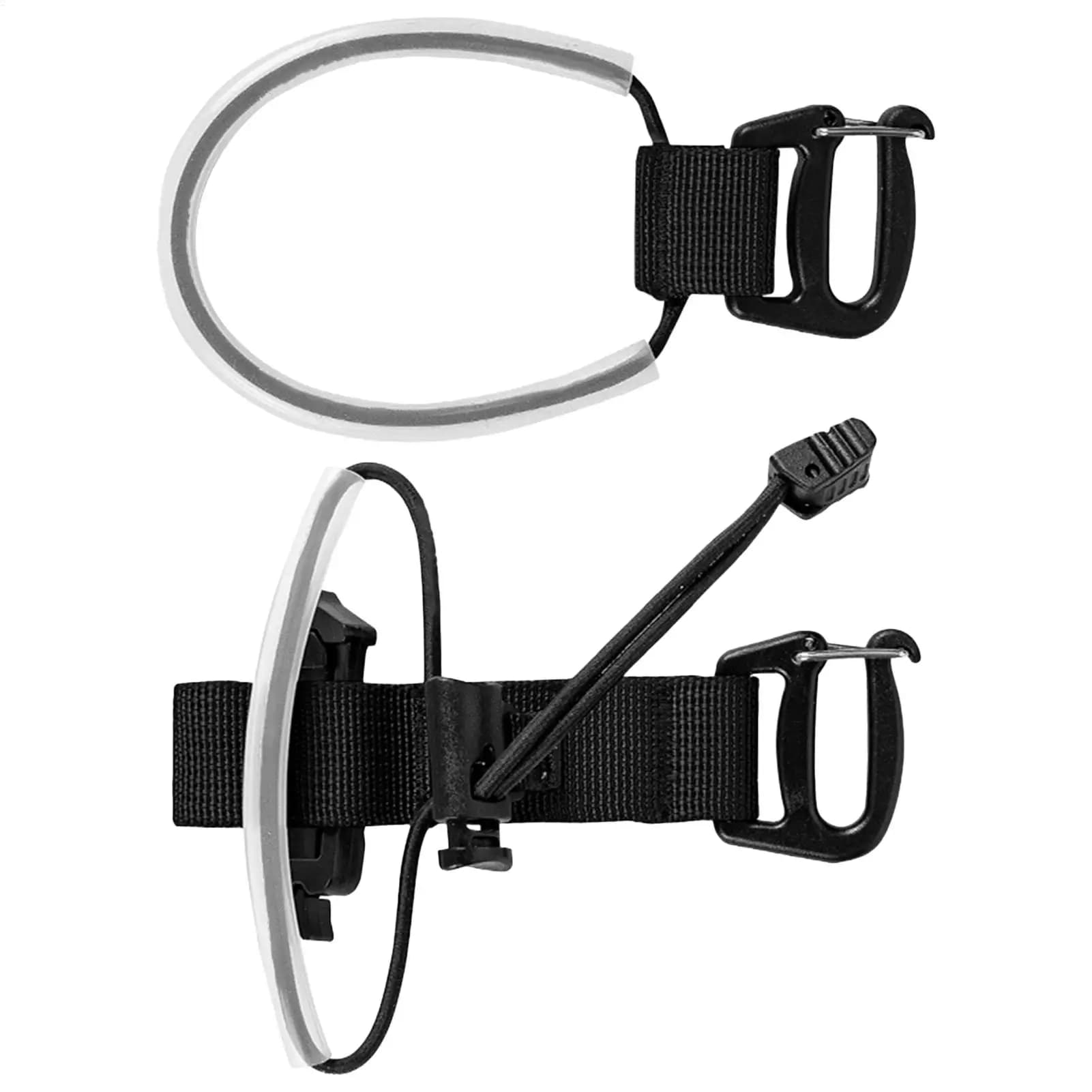 Backpack Trekking Pole Holder Hands Free Heavy Duty Elastic Cord Trekking Pole Fixing Strap For Travel Trail Camping Outdoor