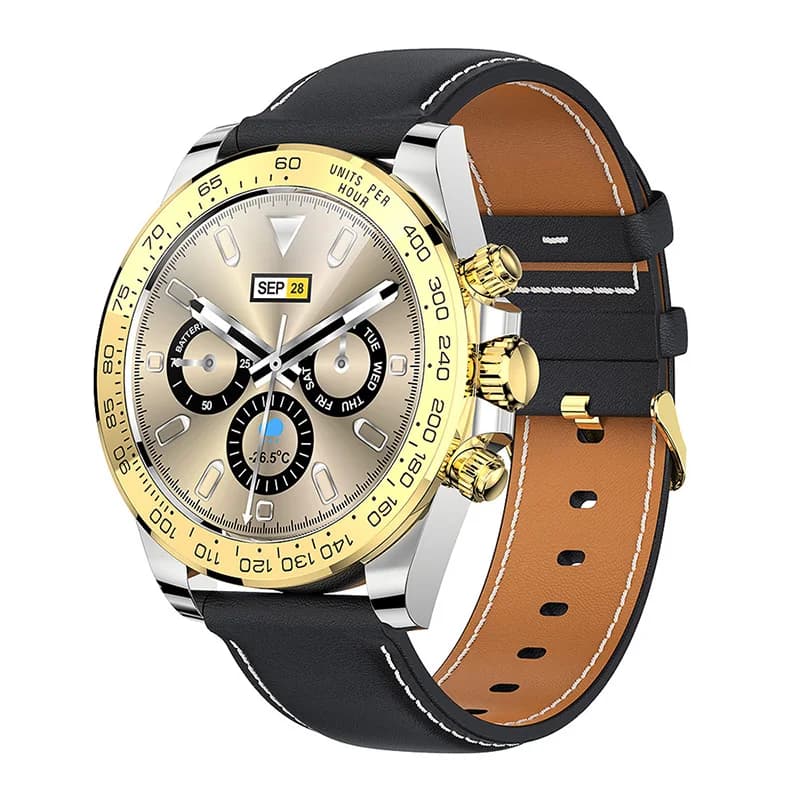 Orologi di Lusso per Uomo AW13 Pro Smartwatch per Donna con Chiamata Bluetooth, Orologio da Polso in Acciaio Inossidabile, Braccialetto Fitness