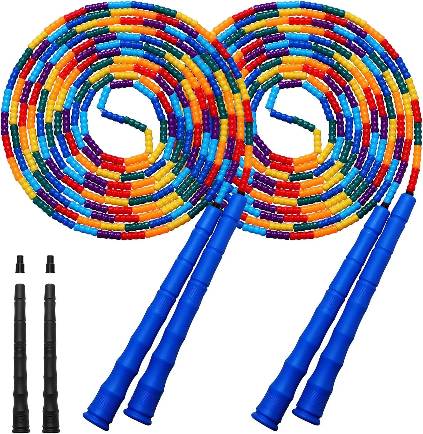 Adjustable Jumping Ride with Soft beads for Children and Adults, 4.8 Meters long, Fai-da-Te design for Group Games